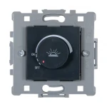 Dimmer встраиваемый черный 600B 220V rita Mutlusan