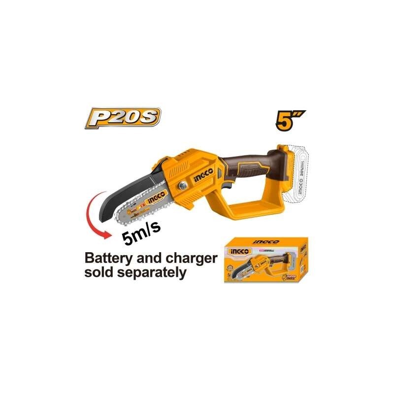 MINI FERESTRAU CU LANT 5''(13CM) 20V FARA ACUMULATOR INGCO MINI FERESTRAU CU LANT 5''(13CM) 20V FARA ACUMULATOR INGCO