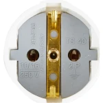 Priză cu împământare albă 16A Almera