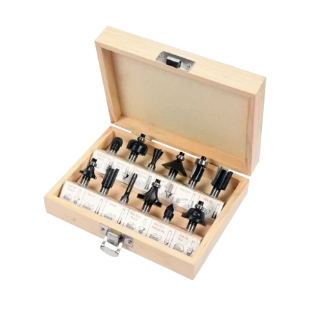 SET FREZA LEMN 6MM(12BUC)