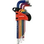 Комплект угловых шестиграников 1.5-10.0 mm Yato