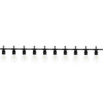 Cablu cu socluri negru 10m 220V IP54 Elmos