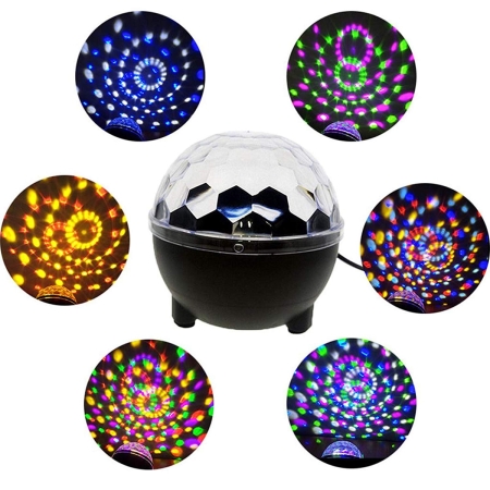 LAMPA DISCO JOC LUMINI+MUZICA MP3