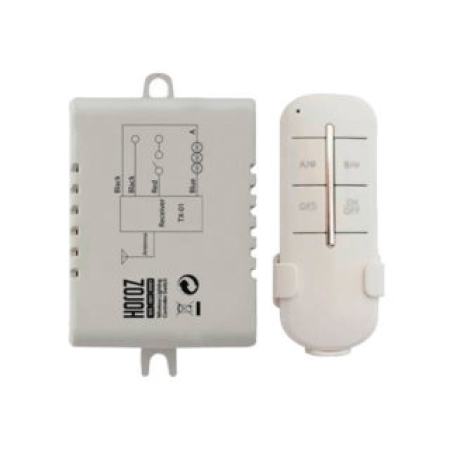 Выключатель с пультом controller 1 белый 1000W Horoz