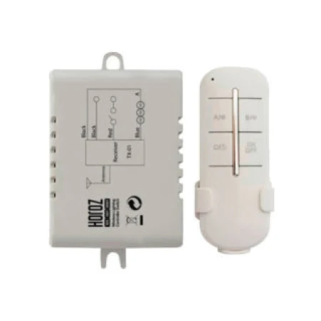 Выключатель с пультом controller 1 белый 1000W Horoz