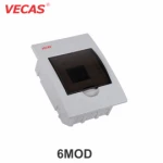 Dulap de distributie 6module IP41 alb plastic