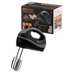 MIXER MANUAL 300W 5 VITEZE 2 SET. DUZE NEGRE<ZEUS>