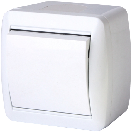 Întrerupător unitar aparent alb 220V 10A IP44 220V Enext