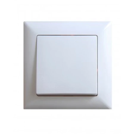 Întrerupător unitar incorporabil cruce alb 10A IP20 220V jasmin Elmos