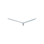 BRAT DUBLU 2*100CM 45° PENTRU STALP GALVANIZAT