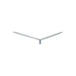 BRAT DUBLU 2*100CM 45° PENTRU STALP GALVANIZAT
