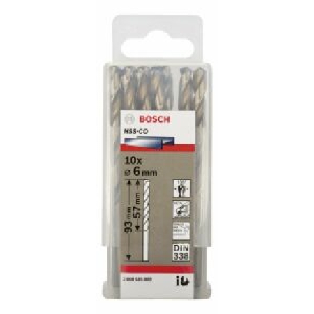 6*57MM burghiu metal Bosch