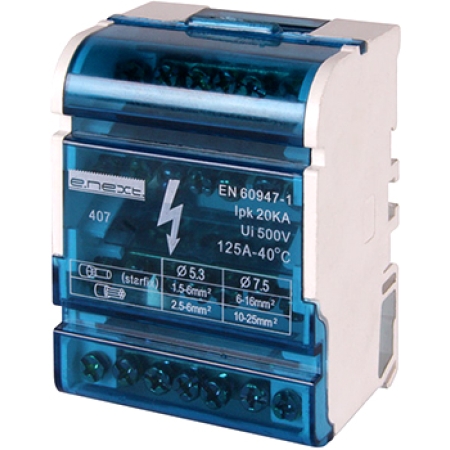 Bloc de distribuție 4x15 Enext