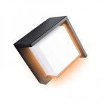 Фасадный фонарь 12В 3000K черный уличный 105X82MM 220V металл/Пластик ИП65 LUMINA LED