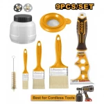 SET DE ACCESORII PENTRU VOPSIT 9BUC INGCO SET DE ACCESORII PENTRU VOPSIT 9BUC INGCO