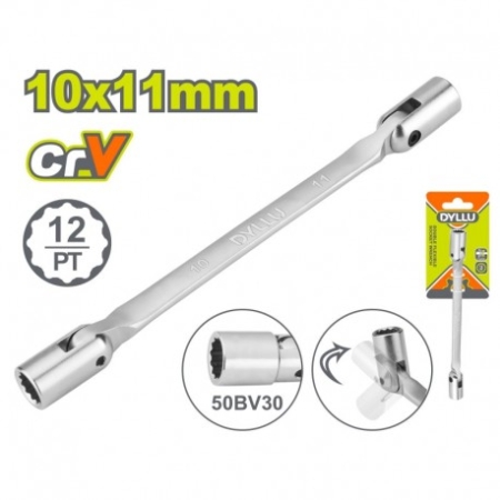 CHEIE TUBULARA FLEXIBILA DUBLA 10X11 DYLLU