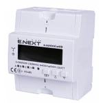 Contor electric trifazat pentru șină Enext