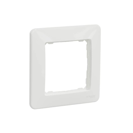 Ординарная рамка белая sedna New Schneider