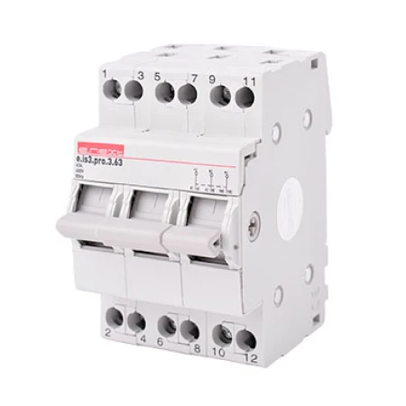Întrerupătoare de sarcină 63A 3P Enext
