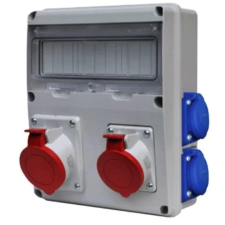 BLOC E2 PRECABLAT 1X32A 1X16A 5P SCAME