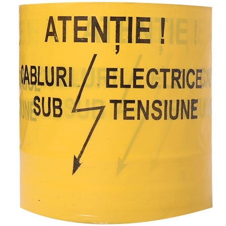 BANDA DE AVERTIZARE CABLURI ELECTRICE 15cm 500m