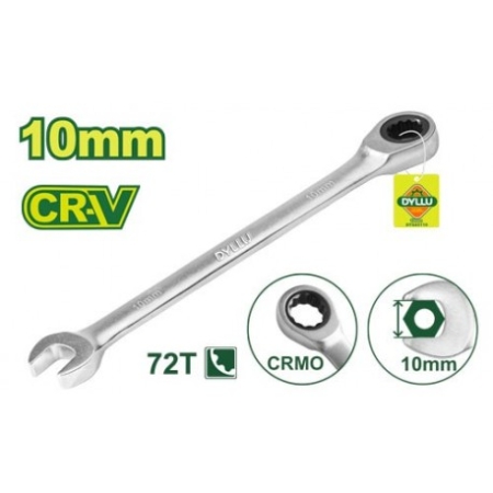 CHEIE COMBINATA CU CLICHET 10MM CR-V DYLLU