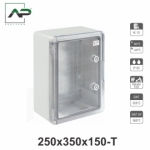 Распределительный шкаф  ИП65 серый пластик