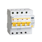 Диференциальный автоматический выключатель 4P ИEK