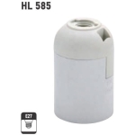 Dulie din plastic E27 albă E27 Horoz