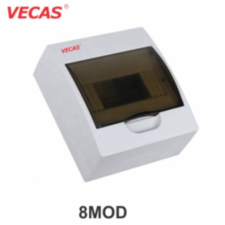 Dulap de distributie 9 module IP41 alb plastic