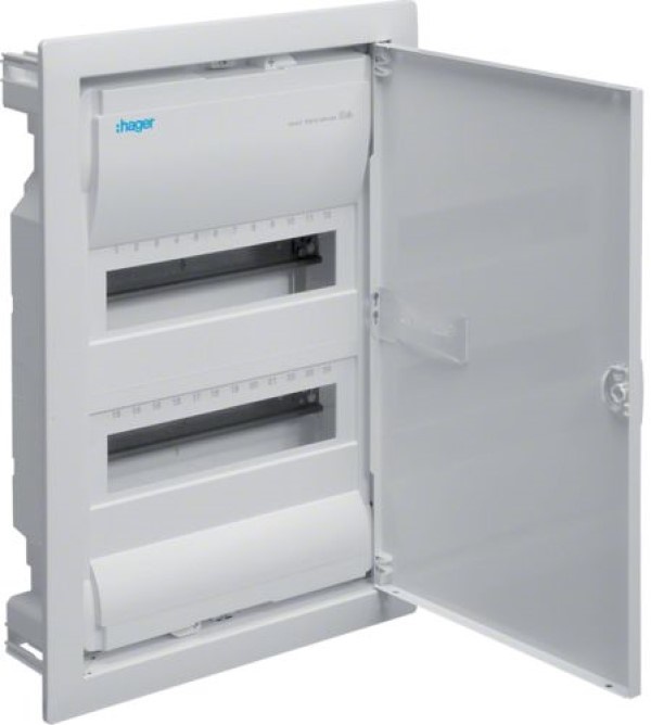 Металлический шкаф 24 модуля IP30 метал Hager Металлический шкаф 24 модуля IP30 метал Hager