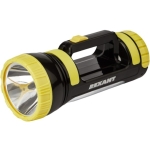 Аккумуляторный фонарик с солнечной батареей 7В жёлтый/Чёрный 220V Rexant