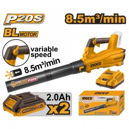 SUFLANTA DE FRUNZE  CU ACUMULATOR INGCO