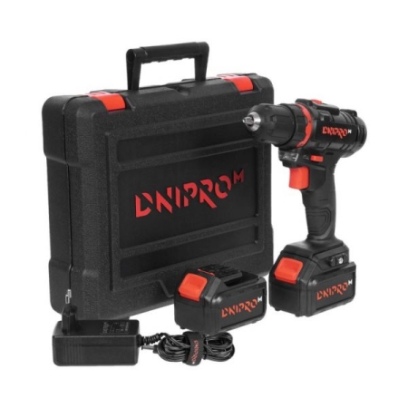 Masină de găurit/înșurubat 18V 1500rpm 2.0AH Dnipro