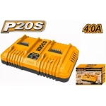 INCARCATOR RAPID CU 2 PORTURI Li-Ion 20V/4Ah INGCO