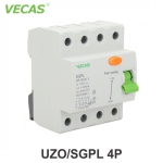 Диференциальный автоматический выключатель 63A 4P Vecas
