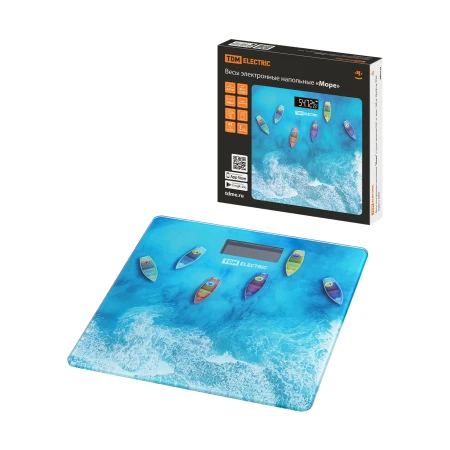 CANTAR ELECTRONIC PODEA STICLA MAX 180KG 24X24CM TDM