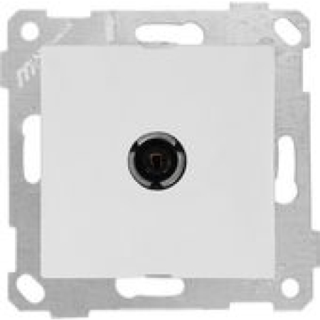 Priză de date incorporabilă albă pentru TV albă IP20 rita Mutlusan