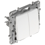 Întrerupător cap-scară incorporabil alb 220V 10A IP20 220V niloe Legrand