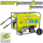 GENERATOR PE BENZINA PORTATIV 5500W 220V CU STARTER DYLLU