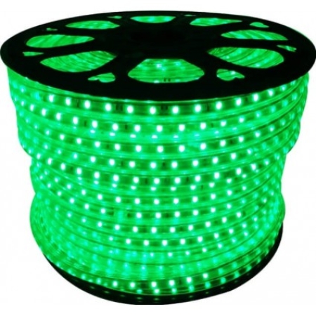Bandă led 4W verde 220V 60 led/m IP65 1M Horoz