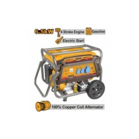 GENERATOR PORTATIV PE BENZINA 6.5KW 220V INGCO