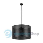 PENDUL MORENO 1*E27 MAX.15W H=1,6M 300MM IP20 NEGRUTK