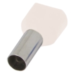 Изолированный наконечник белый 2*0,5 MM Enext