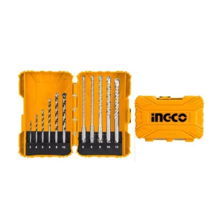 3-12mm set burghie mixte INGCO
