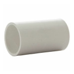 Муфта  прямая белый 20mm Elmax