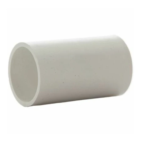Муфта  прямая белый 20mm Elmax