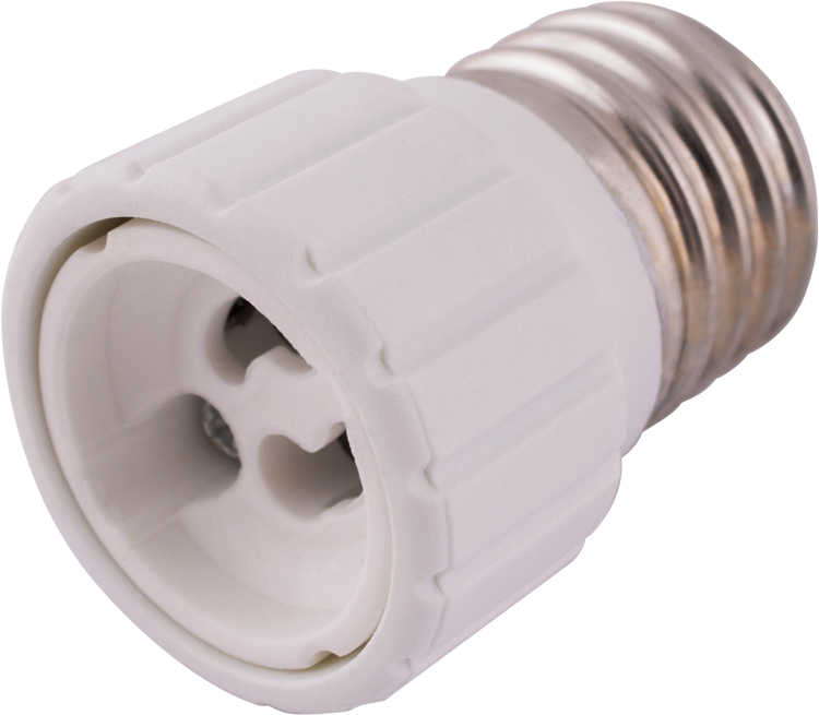Adaptor alb din E27 în GU10 Enext Adaptor alb din E27 în GU10 Enext