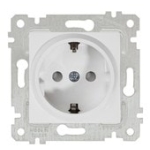 Priză incorporabilă cu împământare albă 220V 16A IP20 220V rita Mutlusan