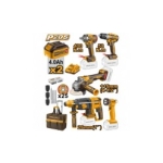 SET DE 5 SCULE PE ACUMULATOR INGCO